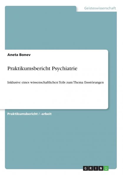 Praktikumsbericht Psychiatrie