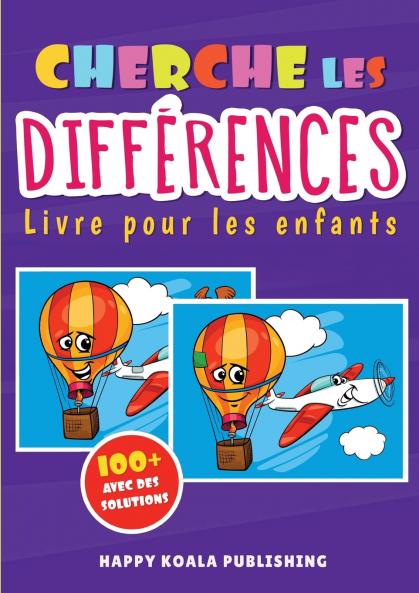 Cherche les Différences Livre pour les Enfants