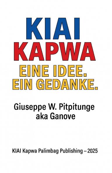 KIAI Kapwa - Eine Idee. Ein Gedanke.
