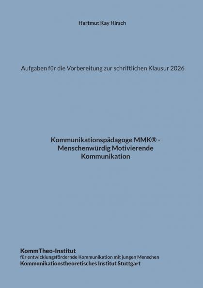 Aufgaben für die Vorbereitung zur schriftlichen Klausur 2026