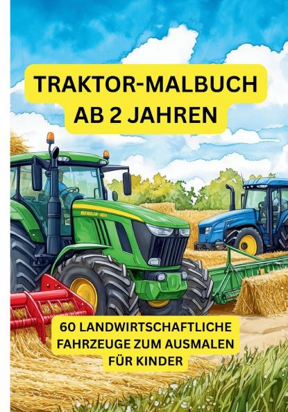 Traktor-Malbuch ab 2 Jahren