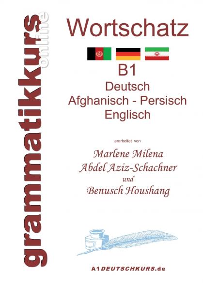 Wörterbuch Deutsch - Afghanisch - Persich - Englisch B1