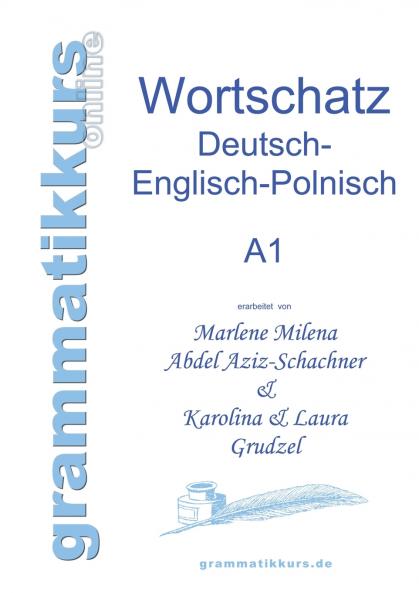Wörterbuch Deutsch - Englisch - Polnisch A1