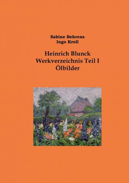 Heinrich Blunck Werkverzeichnis
