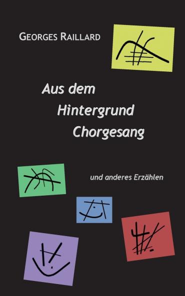 Aus dem Hintergrund Chorgesang