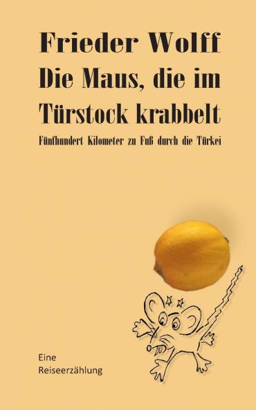 Die Maus die im Türstock krabbelt