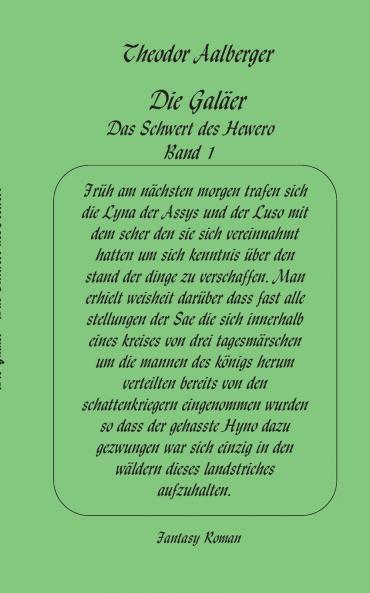 Die Galäer - Das Schwert des Hewero