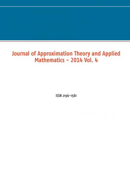Journal of Approximation Theory and Applied Mathematics - 2014 Vol. 4
