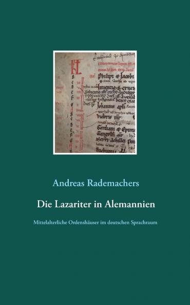 Die Lazariter in Alemannien