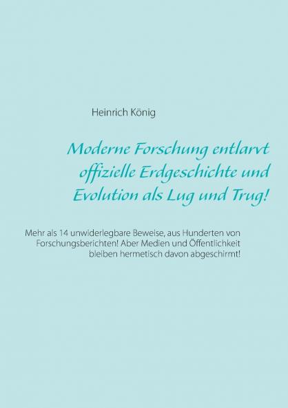 Moderne Forschung entlarvt offizielle Erdgeschichte und Evolution als Lug und Trug!