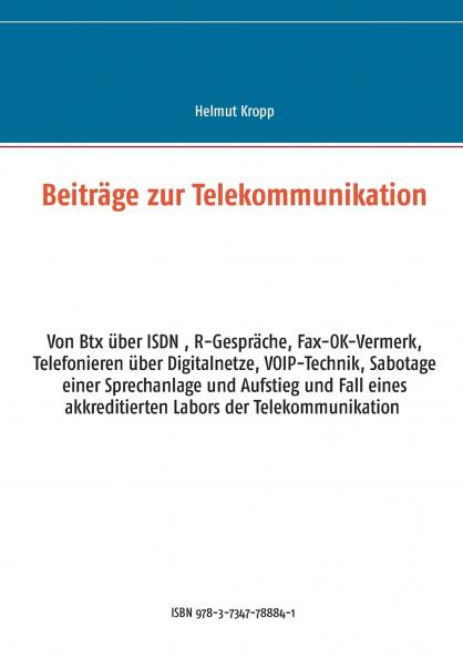 Beiträge zur Telekommunikation