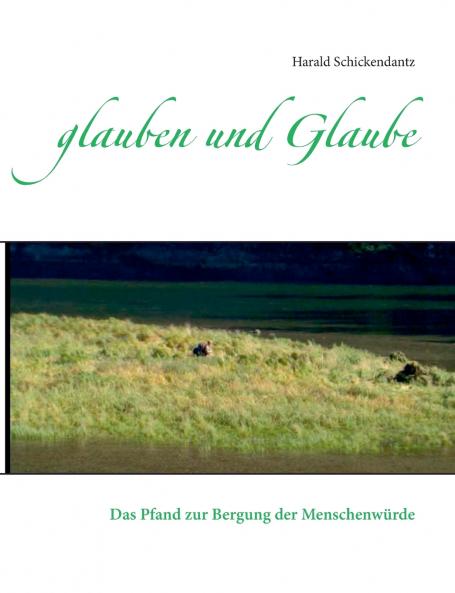 glauben und Glaube