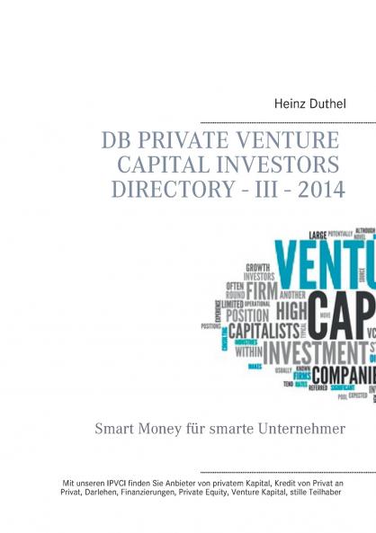 DB Private Venture Capital Investors Directory - III - 2014