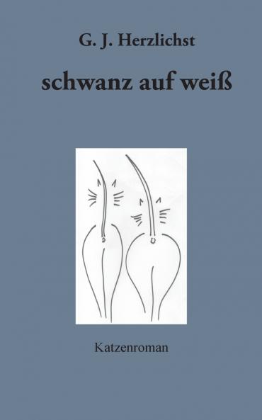 Schwanz auf weiß