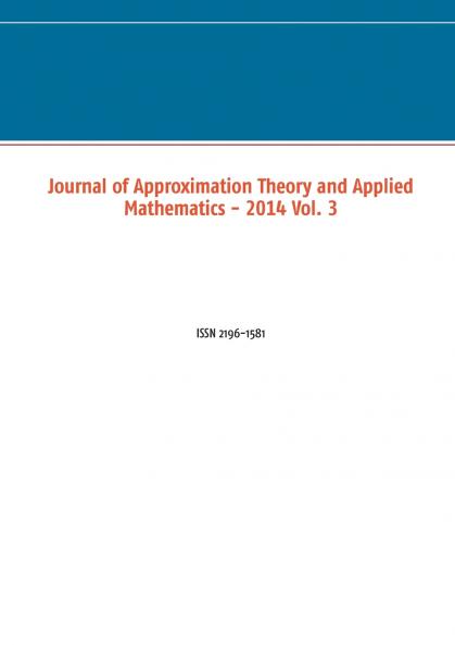 Journal of Approximation Theory and Applied Mathematics - 2014 Vol. 3