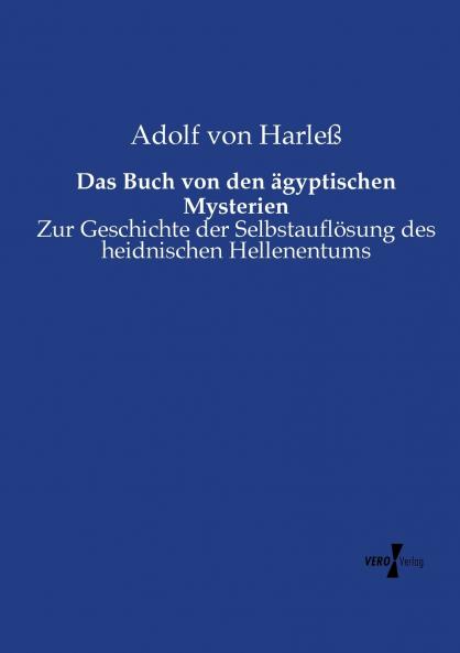 Das Buch von den ägyptischen Mysterien