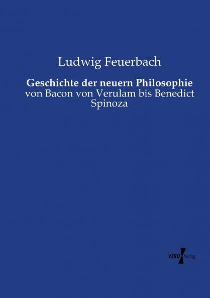 Geschichte der neuern Philosophie
