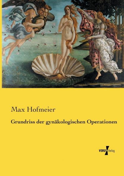 Grundriss der gynäkologischen Operationen