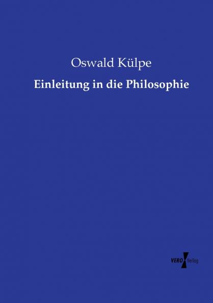 Einleitung in die Philosophie