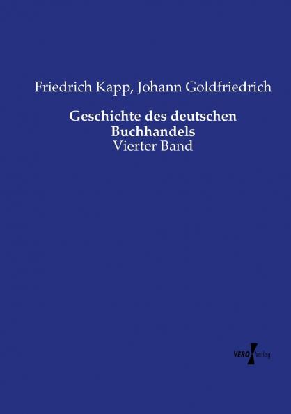 Geschichte des deutschen Buchhandels