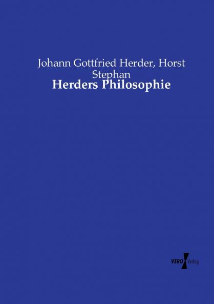 Herders Philosophie