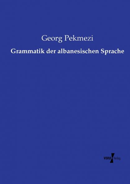 Grammatik der albanesischen Sprache