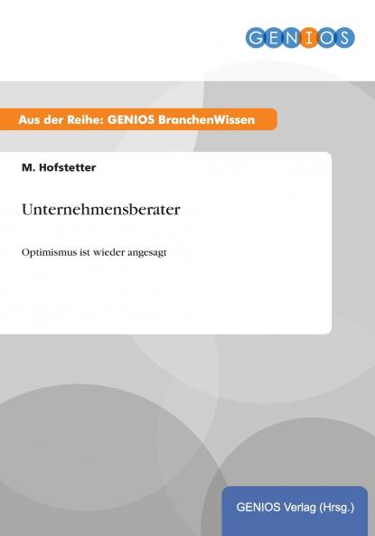 Unternehmensberater