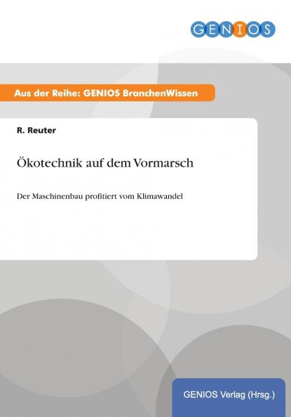Ökotechnik auf dem Vormarsch