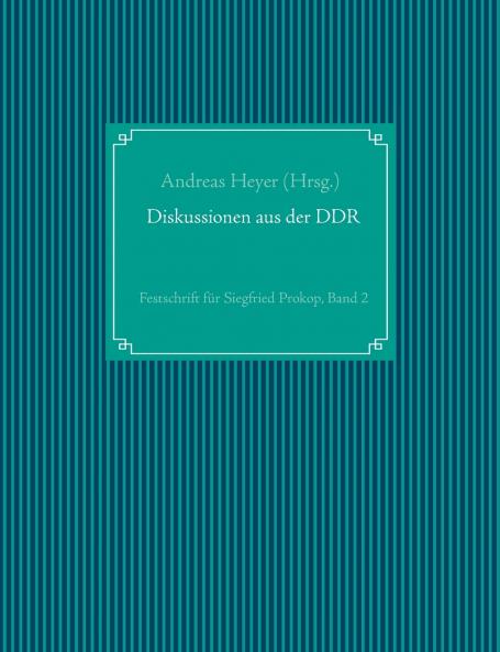 Diskussionen aus der DDR