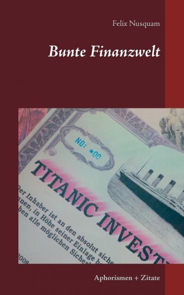 Bunte Finanzwelt