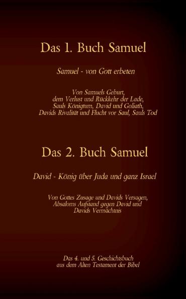 Das 4. und 5. Geschichtsbuch aus dem Alten Testament der Bibel