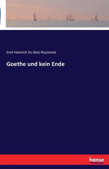 Goethe und kein Ende