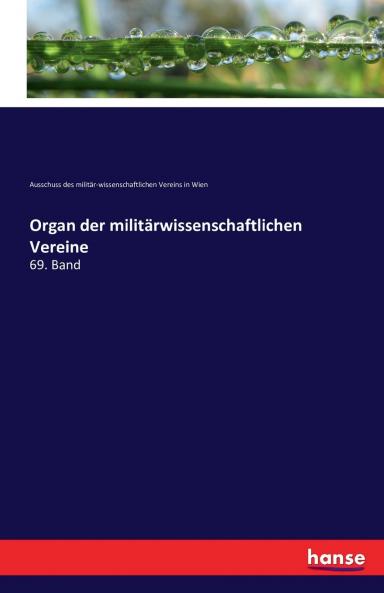 Organ der militärwissenschaftlichen Vereine