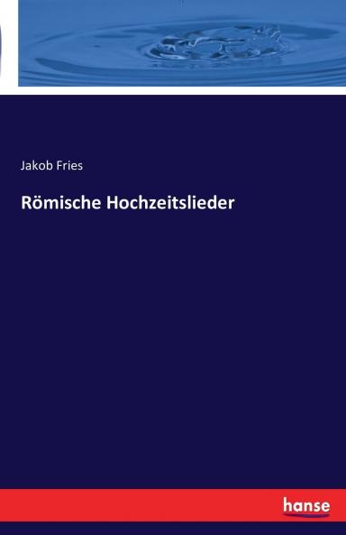Römische Hochzeitslieder