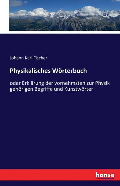Physikalisches Wörterbuch