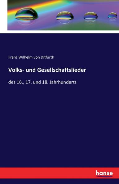 Volks- und Gesellschaftslieder