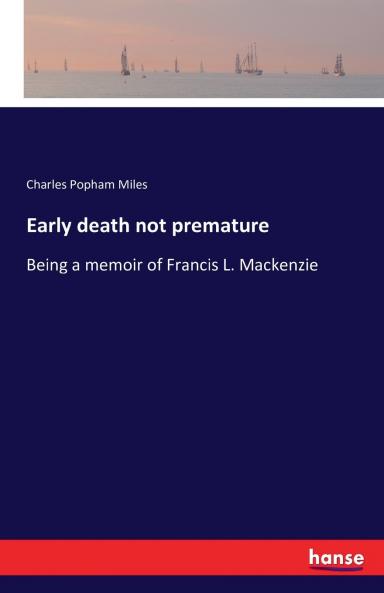 Early death not premature