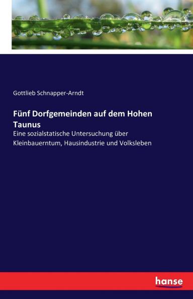 Fünf Dorfgemeinden auf dem Hohen Taunus