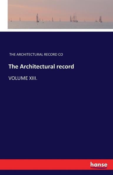 The Architectural record