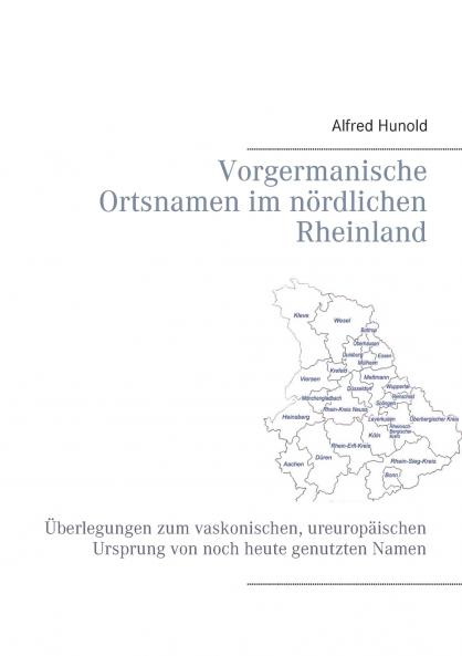 Vorgermanische Ortsnamen im nördlichen Rheinland