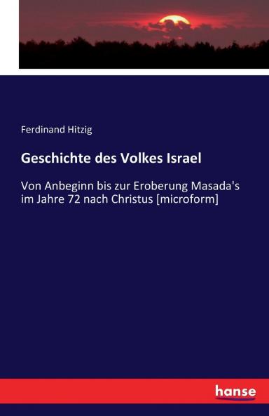 Geschichte des Volkes Israel
