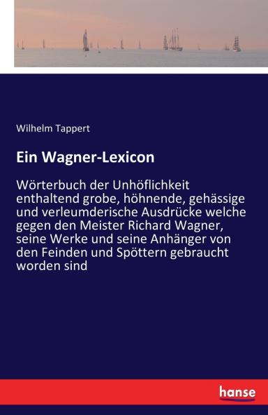 Ein Wagner-Lexicon
