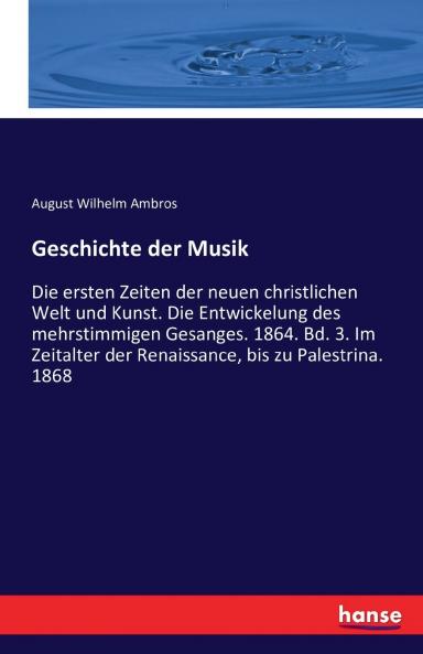 Geschichte der Musik
