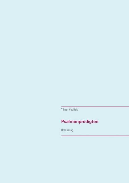 Psalmenpredigten