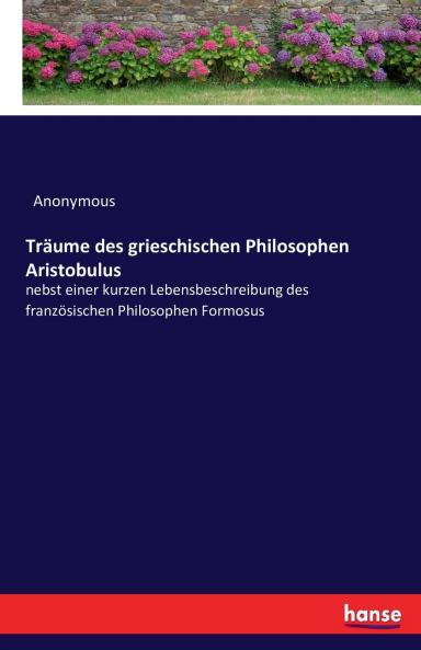 Träume des grieschischen Philosophen Aristobulus