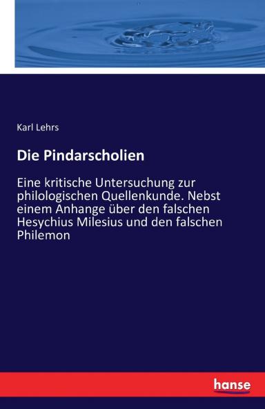 Die Pindarscholien