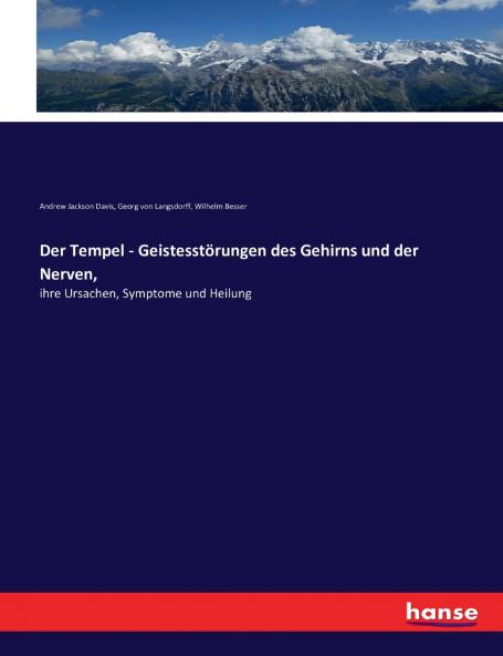 Der Tempel - Geistesstörungen des Gehirns und der Nerven