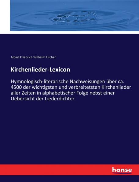 Kirchenlieder-Lexicon