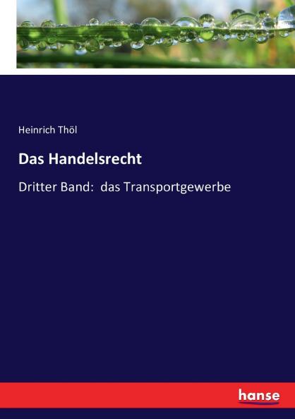 Das Handelsrecht