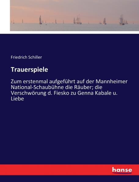 Trauerspiele